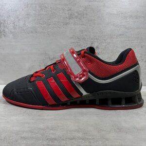 Adidas Adipower M21865 Weightlifting Shoes - Men's Size 11 - Black Red